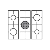 dolce-vita-gasspis-70-cm-2-ugnar-svart-massing