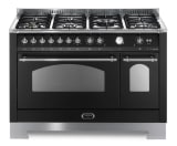 piano-de-cuisson-dolce-vita-120-cm-2-fours-noir-chrome-gaz