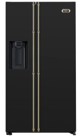outlet-dolce-vita-kjoleskap-svart-messing-90-cm
