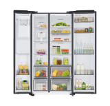 dolce-vita-kjoleskap-svart-krom-90-cm