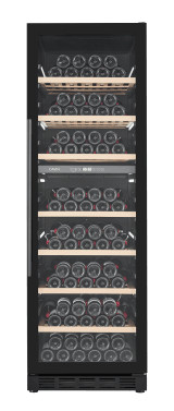 outlet-vinkoleskab-til-indbygning-arctic-collection-151d-fullglass-black