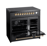 cuore-piano-de-cuisson-a-induction-90-cm-2-fours-noir-laiton-brosse