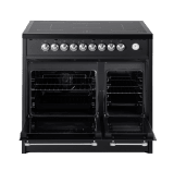 cuore-piano-de-cuisson-a-induction-90-cm-2-fours-noir-acier-brosse