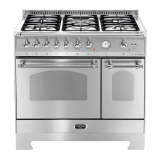 piano-de-cuisson-dolce-vita-90-cm-2-fours-acier-inoxydable-chrome-gaz