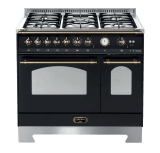 dolce-vita-gasherd-90-cm-2-backofen-schwarz-bronze