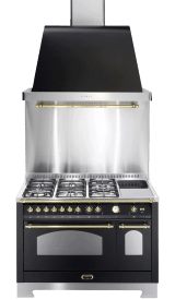 herdpaket-dolce-vita-120-cm-2-backofen-schwarz-messing-gas-induktion