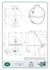 kamado-grill-keramisk-grill-minimax-inkl-conveggtor-gronn