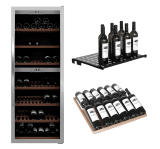 freistehender-weinkuhlschrank-wineexpert-126-stainless-inkl-zubehor