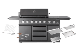 black-collection-barbecue-a-gaz-independant-avec-6-bruleurs-et-powersear-zone-infrarouge-incl-kit-d-accessoires