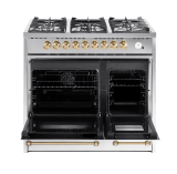 cuore-piano-de-cuisson-a-gaz-90-cm-2-fours-acier-inoxydable-laiton-brosse