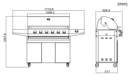free-standing-gas-grill-with-6-burners-and-a-side-burner