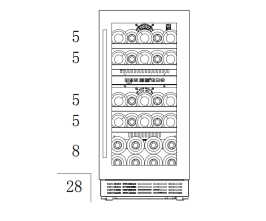 innbyggbart-vinskap-arctic-collection-40d-fullglass-black