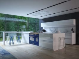 piano-de-cuisson-dolce-vita-90-cm-2-fours-bleu-laiton-gaz