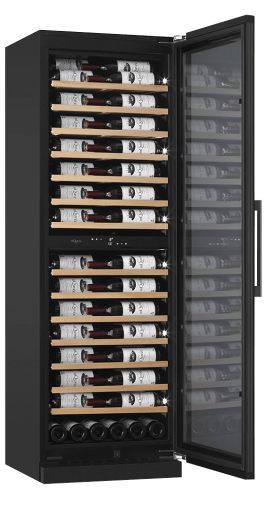 built-in-wine-fridge-winecave-187-anthracite-black-label-view