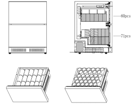 fritstaende-udendors-koleskab-outdoor-collection-51d-stainless
