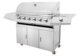 free-standing-gas-grill-with-6-burners-and-a-side-burner