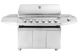 free-standing-gas-grill-with-6-burners-and-a-side-burner