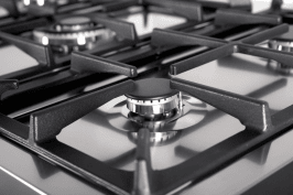 cuore-90-cm-2-backofen-schwarz-geburstetes-messing-gasherd