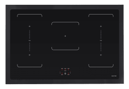 cuore-piano-de-cuisson-a-induction-90-cm-2-fours-noir-laiton-brosse
