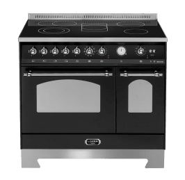 dolce-vita-glaskeramikherd-90-cm-2-backofen-schwarz-chrom
