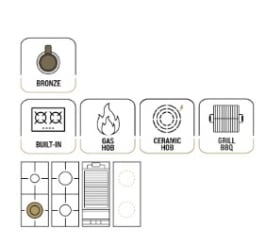 outlet-lofra-dolce-vita-rangetop-120-cm-svart-brons