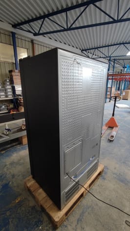 outlet-dolce-vita-koleskabe-sort-messing-90-cm