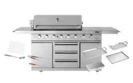 stainless-collection-fristaende-gasolgrill-med-6-brannare-och-infrarod-powersear-zone-inkl-tillbehorspaket