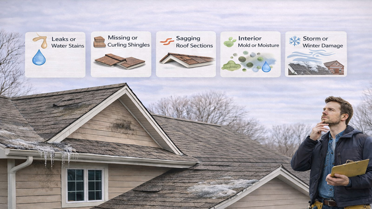 5 signs your roof can't wait for spring replacement