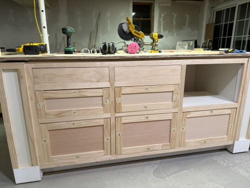 Adding drawer fronts