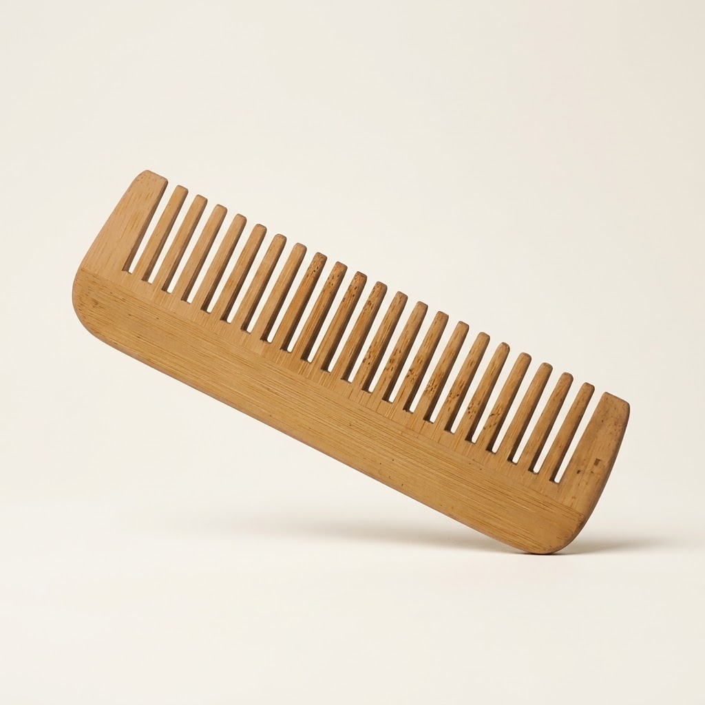 Eco-Friendly Bamboo Hair Comb