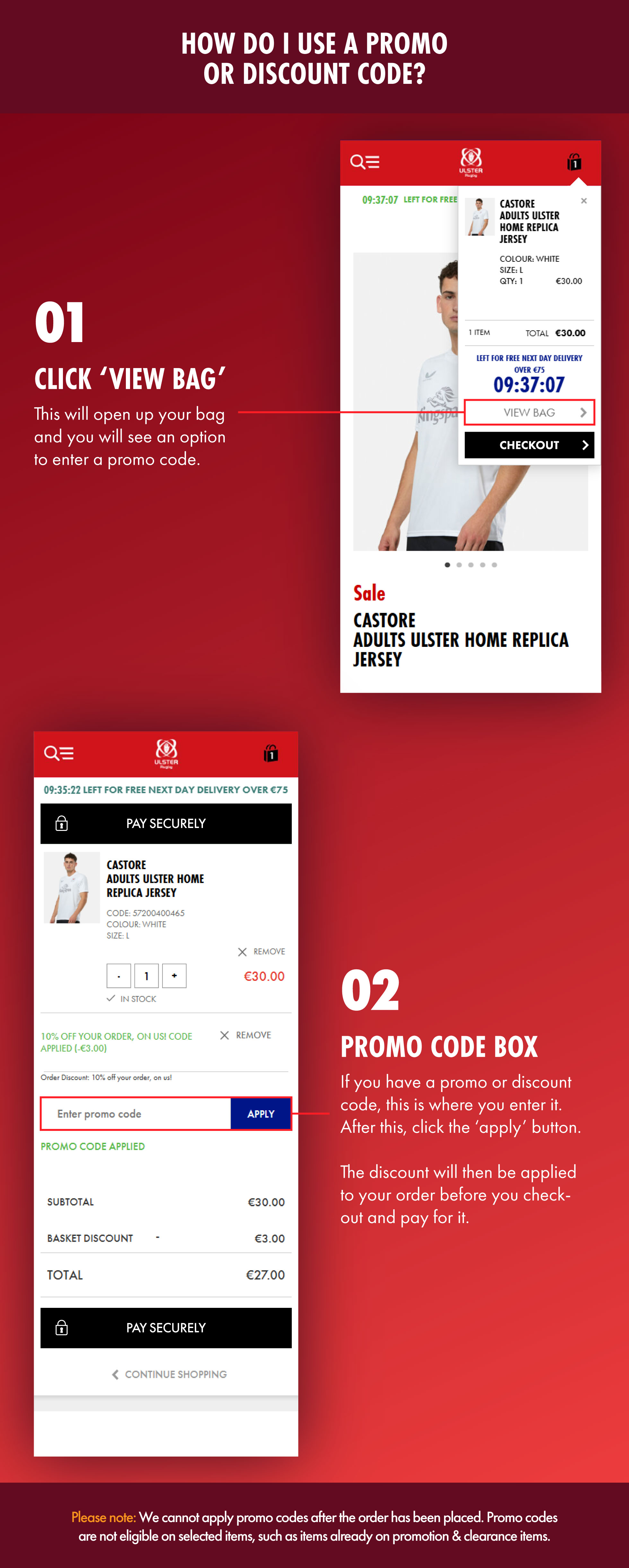 Promotions View Bag