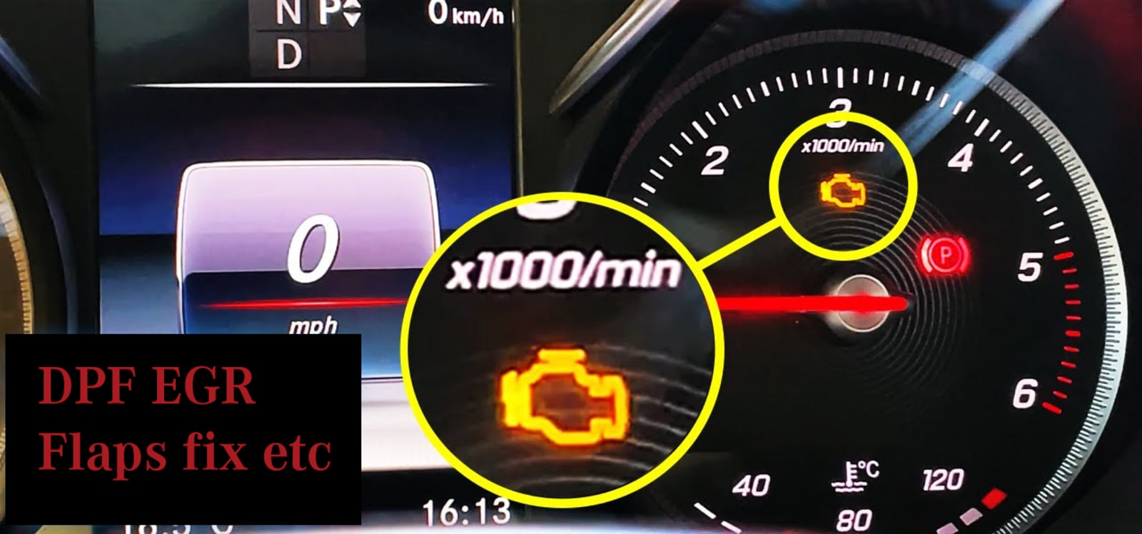 Diagnosticare pentru erori EGR, DPF și clapete pe un Mercedes-Benz