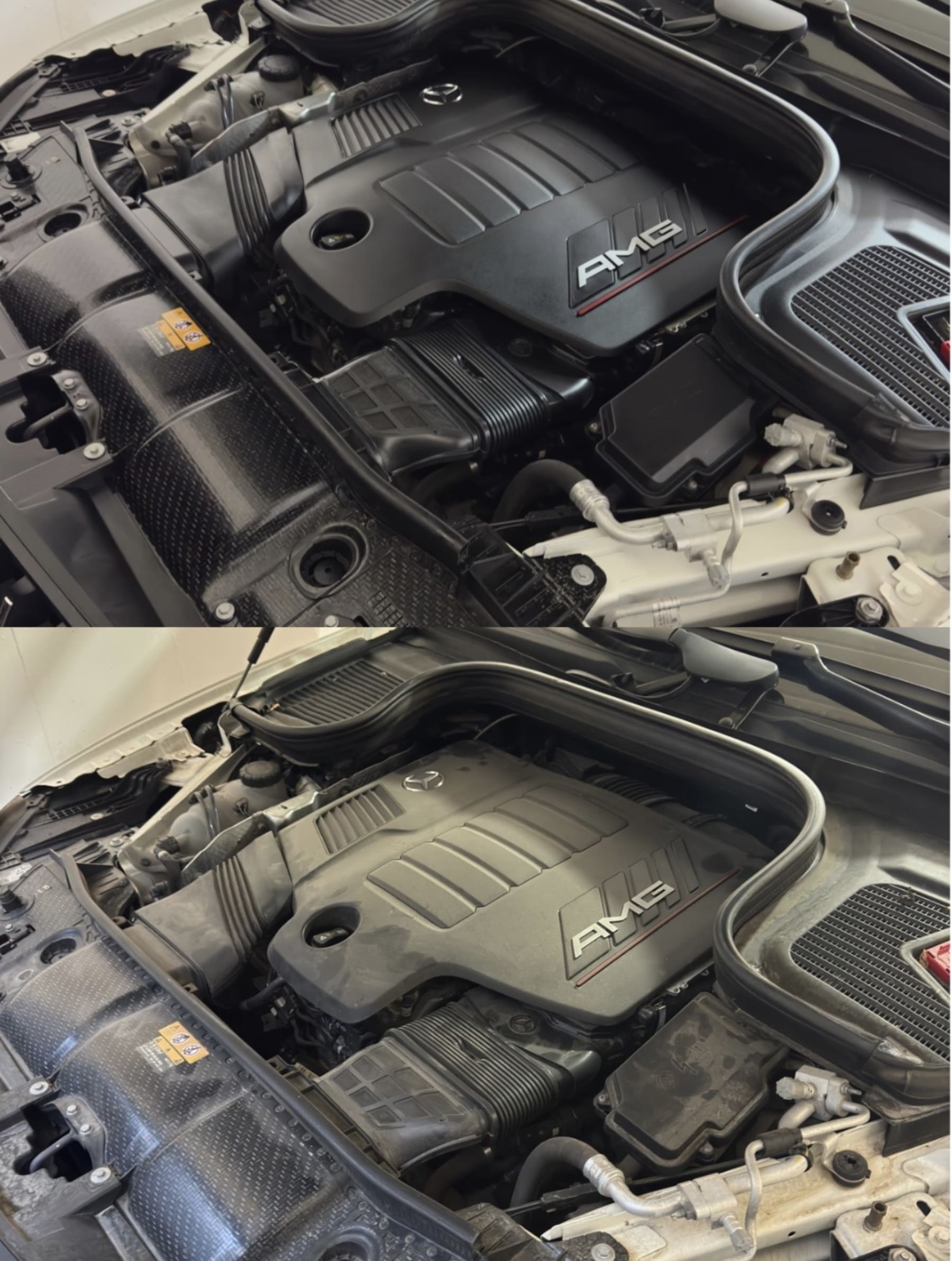 Transformare compartiment motor realizată de I-ONE, imagine comparativă 01