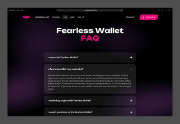 Fearless wallet