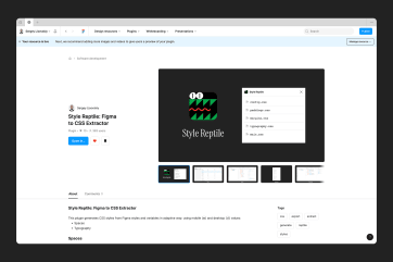 Style Reptile Figma plugin