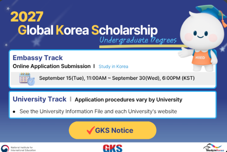 Global Korea Scholarship 2026: Your Fully Funded Path to Study in South Korea