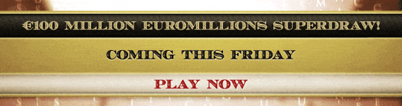 EuroMillions Superdraw 2013: 100.000.000 lodtrækning fredag ​​den 22. marts!