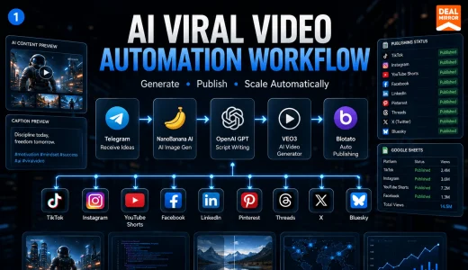 N8N AI Viral Video Automation Workflow