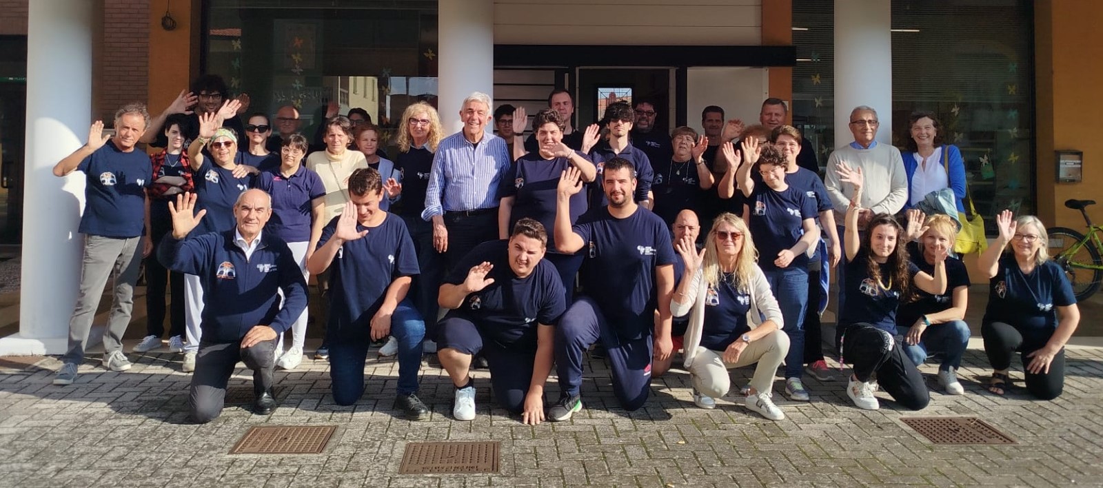 Il gruppo de La Tenda del Padre Nostro