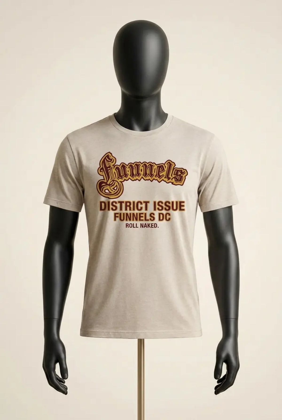 District Issue Tee — Sand