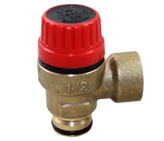 VALVULA SEGURIDAD 3 Bar 1/2" H METAL