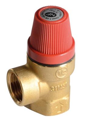 VALVULA SEGURIDAD 3 Bar 1/2" H-H SIN TOMA