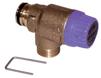VALVULA SEGURIDAD 10 Bar 1/2" M