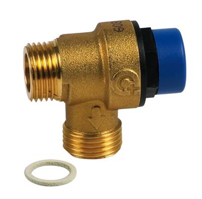 VALVULA SEGURIDAD 10 Bar 1/2" M-M