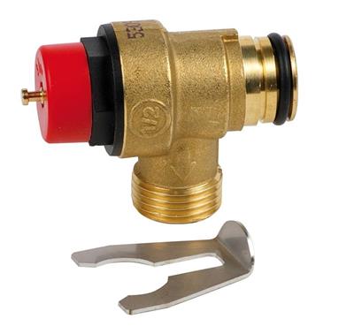 VALVULA SEGURIDAD 3 Bar 1/2" M METAL