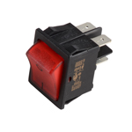 INTERRUPTOR BIPOLAR LUMINOSO ROJO
