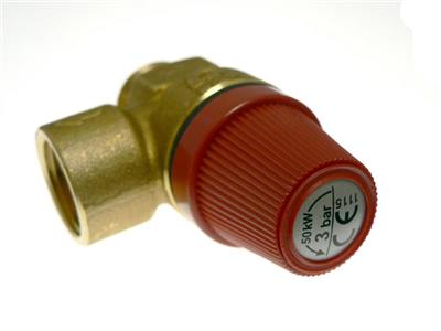 VALVULA SEGURIDAD 3 Bar 1/2" M-H SIN TOMA