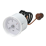 HIDROMETRO BLANCO Ø 40. 0-4 BAR RAPIDA