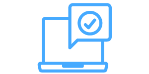 Laptop Checkmark - Mieterhoehung