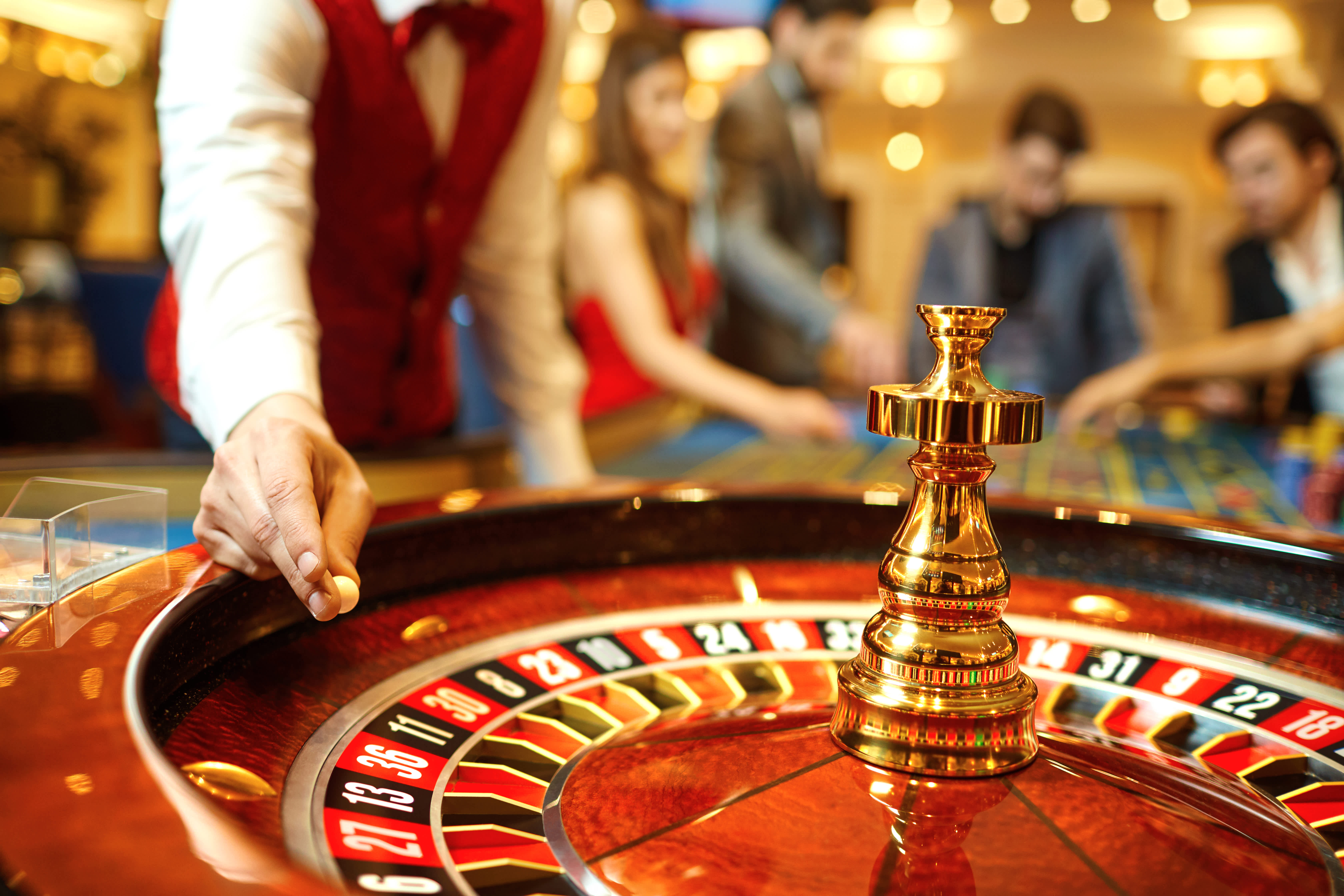 Roulette Tisch im Casino